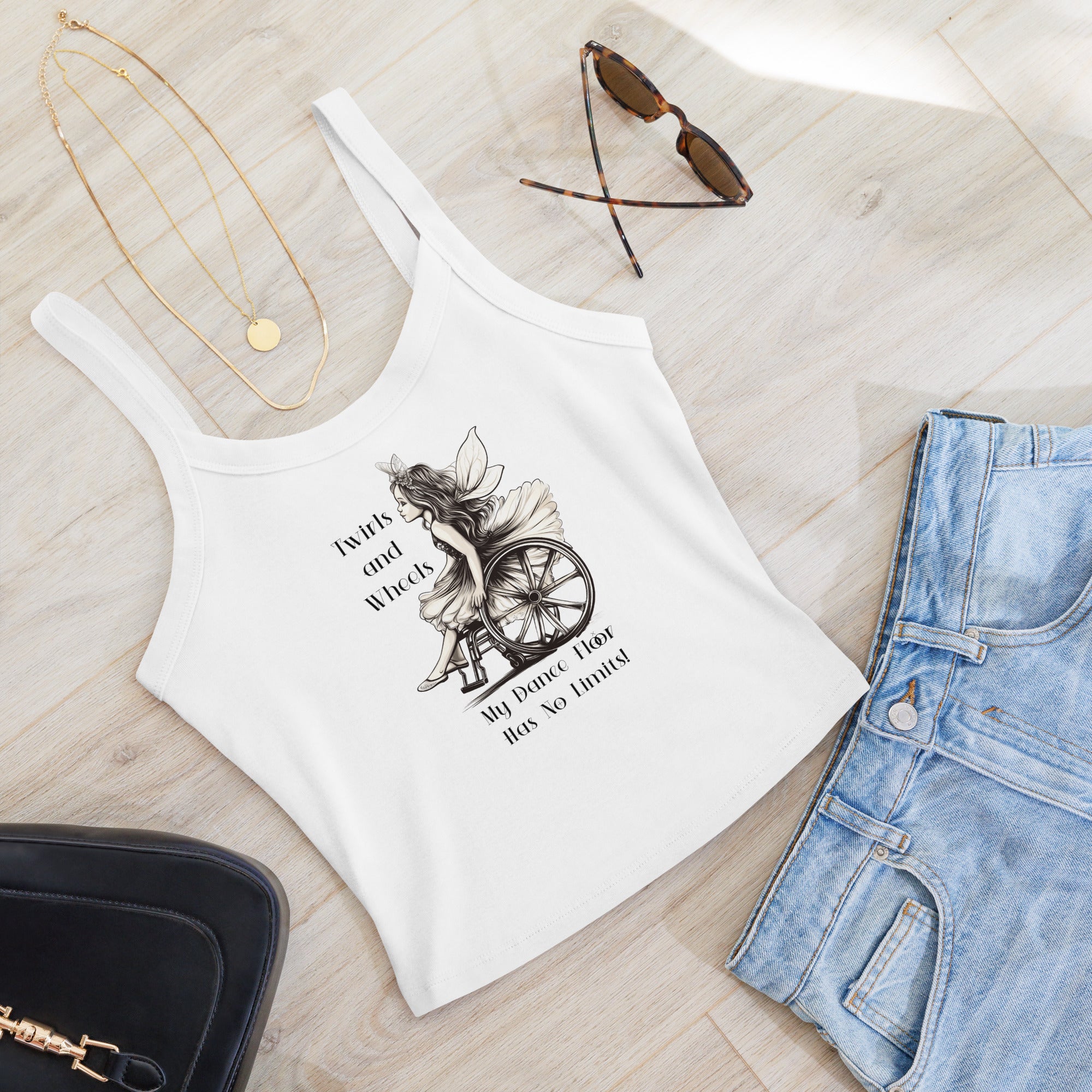 Twirls & Wheels Tank Top Onward Motion