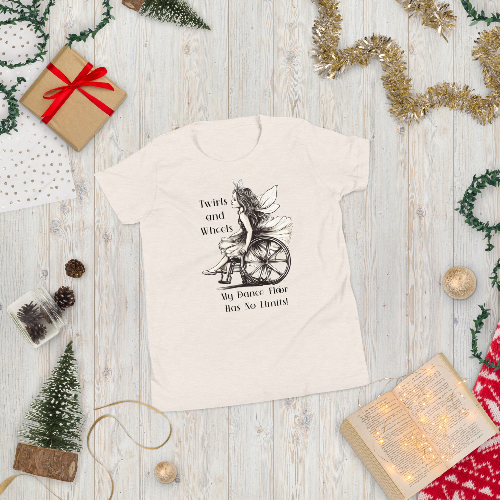 Twirls and Wheels Youth T-Shirt Onward Motion